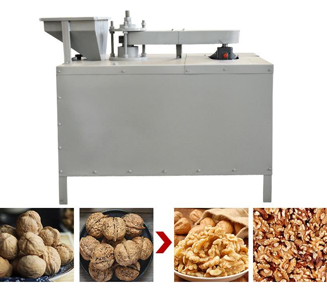 Stable Professional Pecan Sheller Walnut Shelling Machine High Efficiency