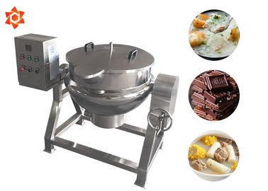 JC-500 Stainless Steel Steam Jacketed Kettle Electric Double Cooking Pan