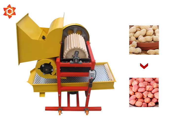 Type TK500 Peanut Processing Machine Manual Groundnut Sheller Steel