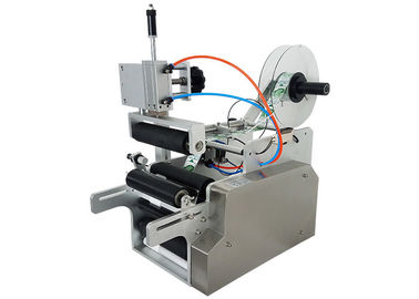 Semiautomatic Round Bottle Labeling Machine For Small Glass Water Pet Bottle
