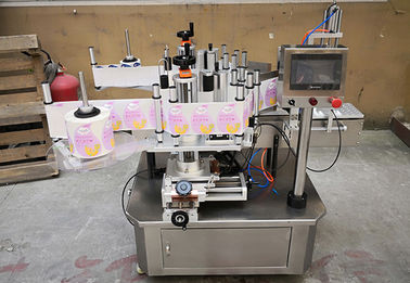 Semi Automatic Double Side Labeling Machine Intelligent Control Power Saving