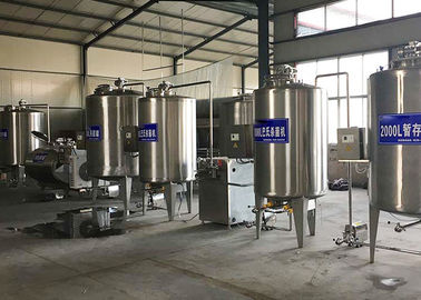 Liquid Aseptic Milk Processing Machine , Pasteurized Yogurt Filling Machine