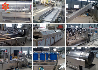 Commercial Automatic Food Processing Machines Potato Chips Making Machine