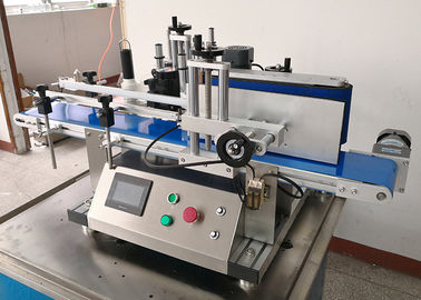 Small Scale Label Applicator Machine / Bottle Sticker Labeling Machine