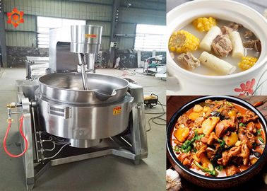 100L Volume Industrial Meat Cooking Equipment High Thermal Efficiency 900 * 900 * 1200mm