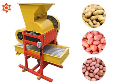 Diesel Groundnut Peanut Processing Machine 150r / Min Husking Revolving Speed