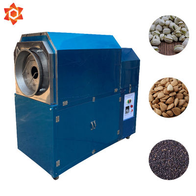 80 - 100Kg/H Capacity Nut Processing Machine Swing Nut Roasting Machine