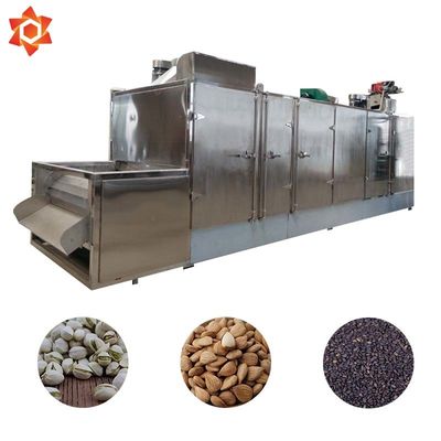 80 - 100Kg/H Capacity Nut Processing Machine Swing Nut Roasting Machine