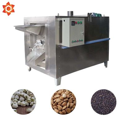 80 - 100Kg/H Capacity Nut Processing Machine Swing Nut Roasting Machine