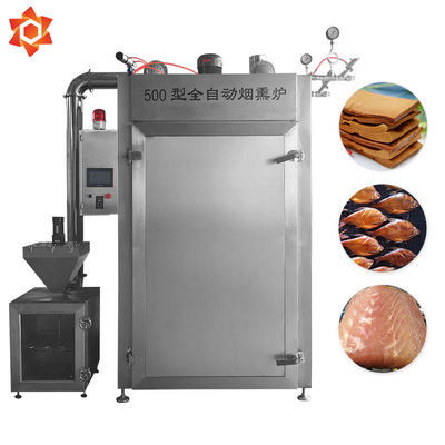 100Kg Food Smoking Equipment / Chicken Smoking Machine 12 Month Warranty