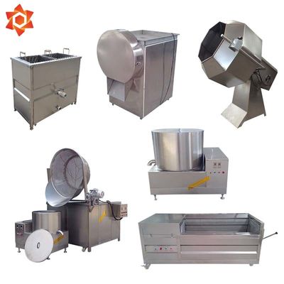 15000w Automatic Food Processing Machines Frozen French Fries Production Line