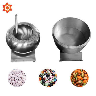 30kg/H Industrial Nut Processing Machine Chocolate Coating Machine 400mm Pan Diameter