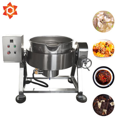 Stable Food Cooking Machine Sugar Sauce Meat Cooking Equipment 100L Volume