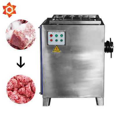 Electric Stainless Steel Frozen Meat Grinder 500kg/H Capacity Kitchen Cooking