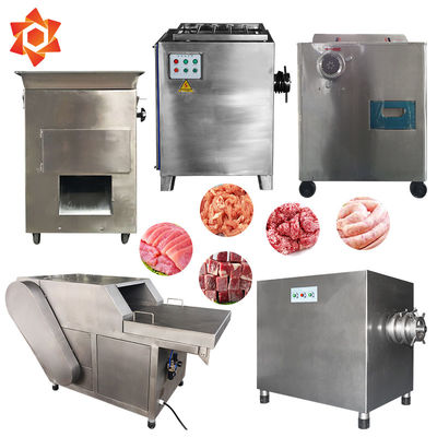 Electric Stainless Steel Frozen Meat Grinder 500kg/H Capacity Kitchen Cooking