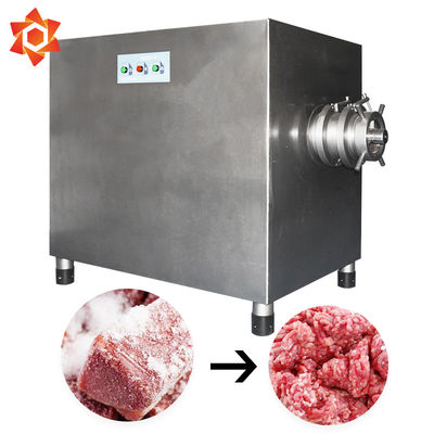 Electric Stainless Steel Frozen Meat Grinder 500kg/H Capacity Kitchen Cooking