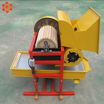 300 - 500kg/H Groundnut Decorticator Machine Peanut Shell Removing Machine